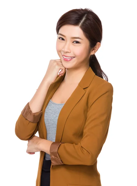 Asian young businesswoman — Stock Photo, Image