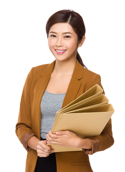 Asiatico giovane donna d'affari — Foto Stock