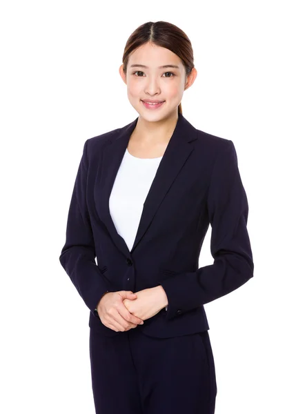 Asiática jovem empresária — Fotografia de Stock