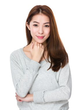 Asyalı genç kadın