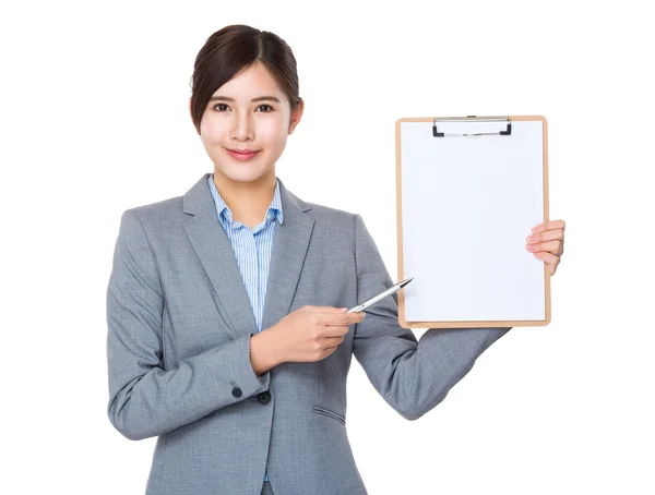 Asian young businesswoman — Stock Photo, Image