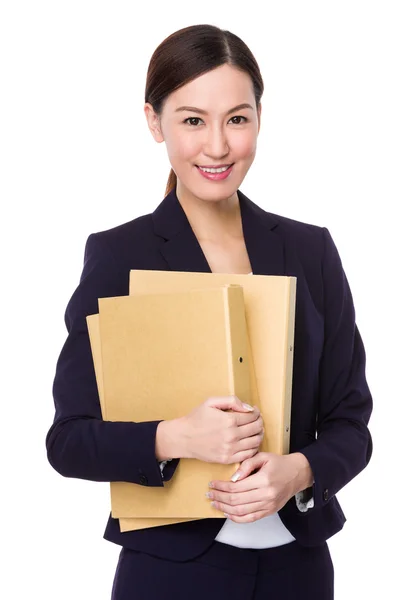 Asiática joven mujer de negocios — Foto de Stock