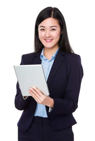 Aziatische jonge zakenvrouw — Stockfoto