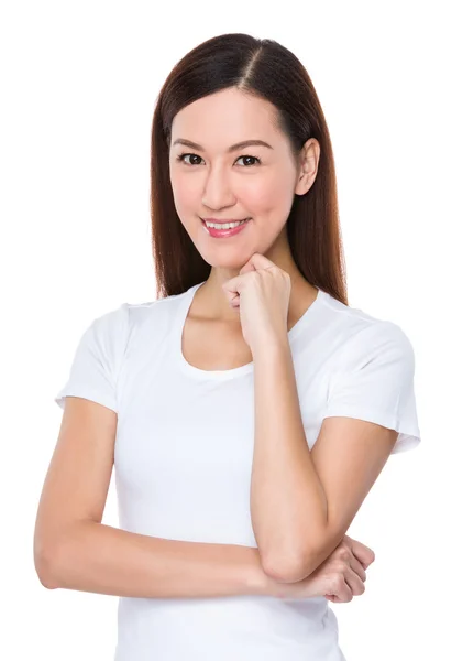 Asian young beautiful woman — Stock Photo, Image