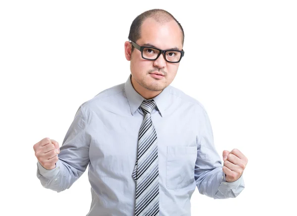 眼鏡でアジア系のビジネスマン — ストック写真