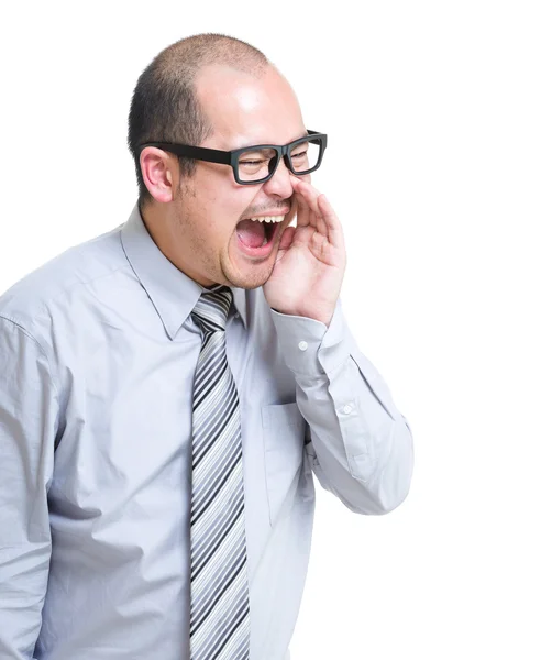 Asian businessman in eyeglasses — Stock Photo, Image