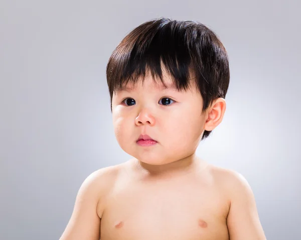 Asyalı küçük oğlu — Stok fotoğraf