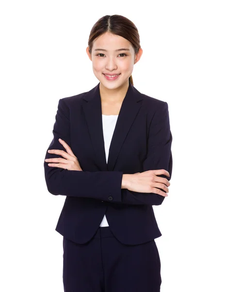 Asiatico businesswoman in business suit — Foto Stock