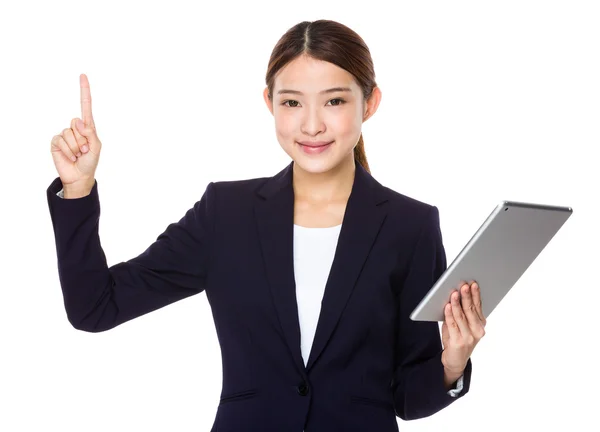 Asian businesswoman in business suit — Stock Photo, Image