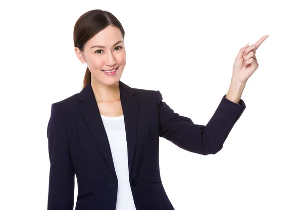 Asian businesswoman in business suit — Stock Photo, Image