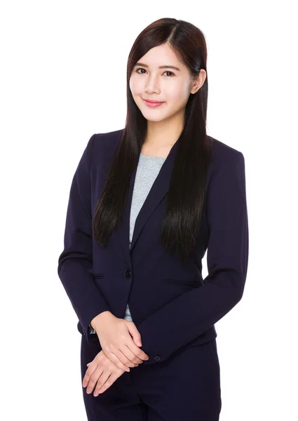 Asiatico businesswoman in business suit — Foto Stock