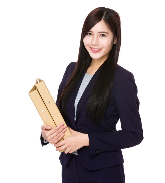 Asiatico businesswoman in business suit — Foto Stock