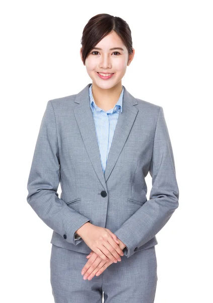 Asiatico businesswoman in business suit — Foto Stock