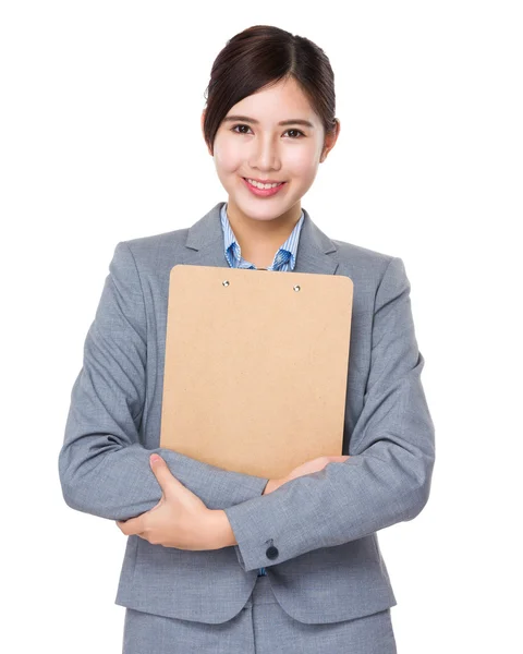 Mujer de negocios asiática en traje de negocios — Foto de Stock