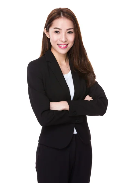 Asiatische Geschäftsfrau in Business-Anzug — Stockfoto