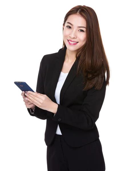 Asian businesswoman in business suit — Stock Photo, Image