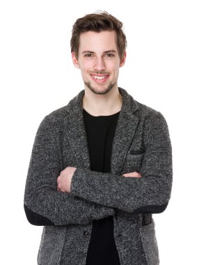 Kolları çapraz adam