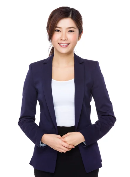 Asian businesswoman in business suit — Stock Photo, Image