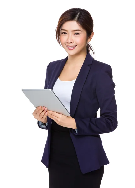 Asian businesswoman in business suit — Stock Photo, Image