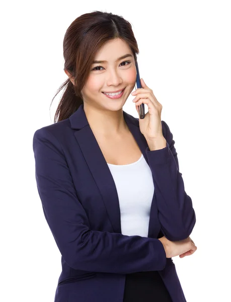 Asian businesswoman in business suit — Stock Photo, Image