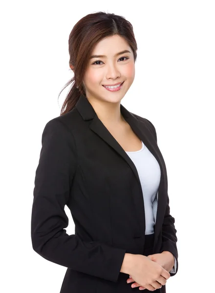 Asiatique femme d'affaires en costume d'affaires — Photo