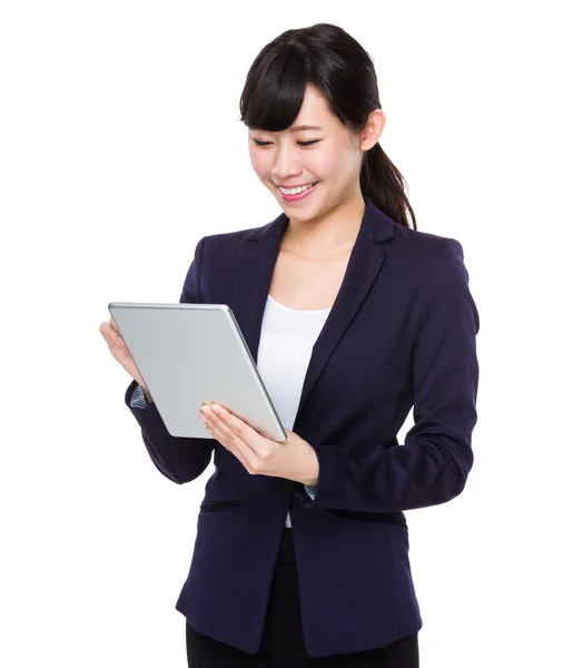 Asian businesswoman with business suit — Stock Photo, Image