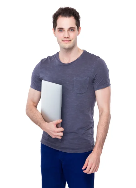 Young Caucasian handsome man — Stock Photo, Image