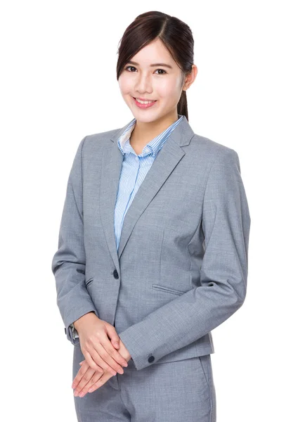 Ázsiai üzletasszony üzleti öltöny — Stock Fotó