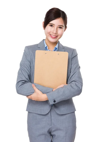 Mujer de negocios asiática en traje de negocios —  Fotos de Stock