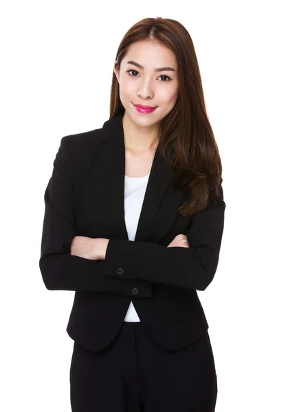 Asian businesswoman in business suit — Stock Photo, Image