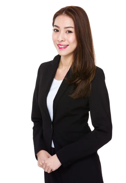 Asiatique femme d'affaires en costume d'affaires — Photo