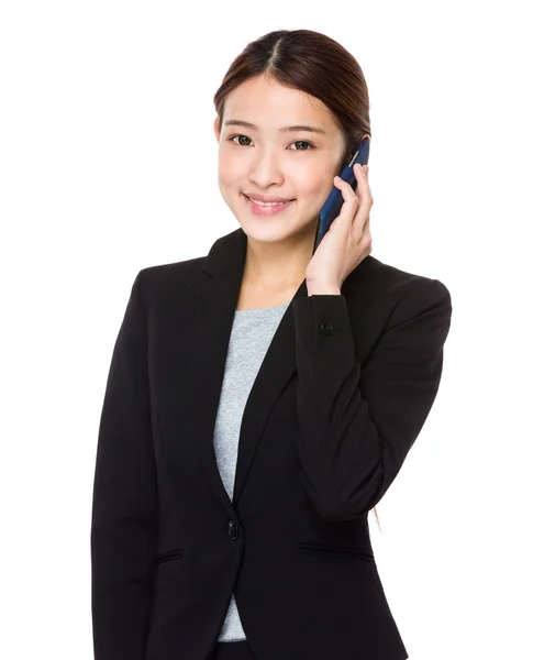 Asian businesswoman in business suit — Stock Photo, Image