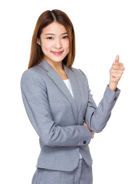 Asiatico businesswoman in business suit — Foto Stock