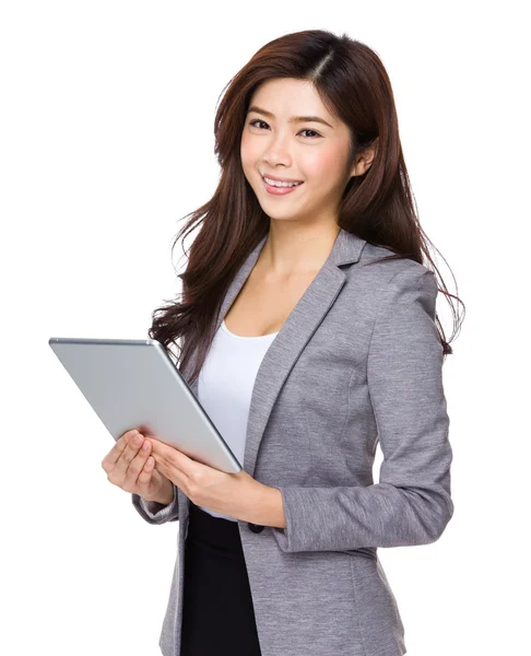 Asian businesswoman in business suit — Stock Photo, Image