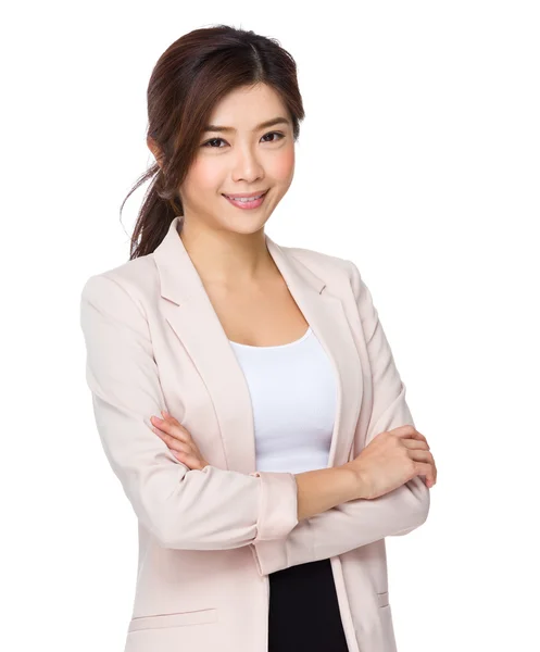 Asiatische Geschäftsfrau in Business-Anzug — Stockfoto