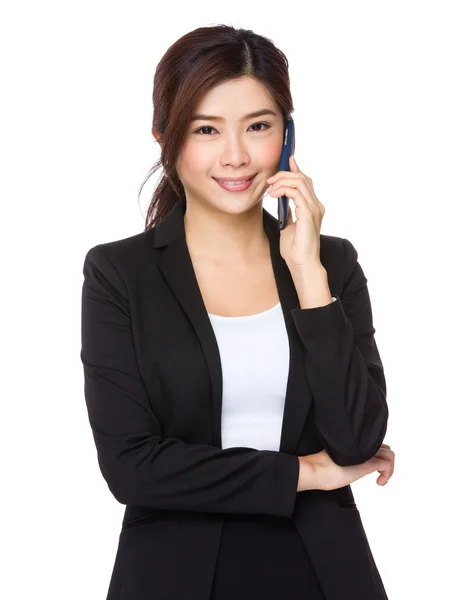 Asian businesswoman in business suit — Stock Photo, Image