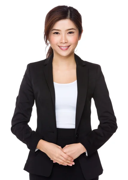 Asiatique femme d'affaires en costume d'affaires — Photo