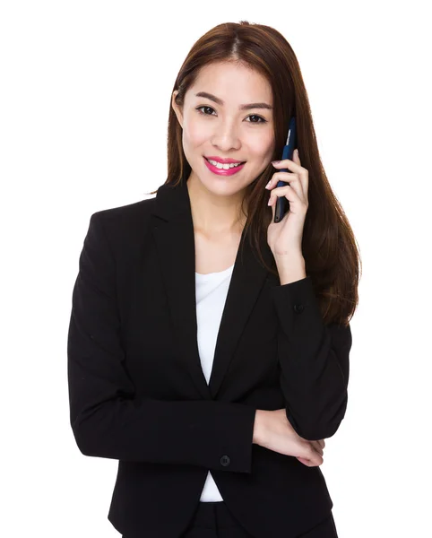 Asian businesswoman in business suit — Stock Photo, Image