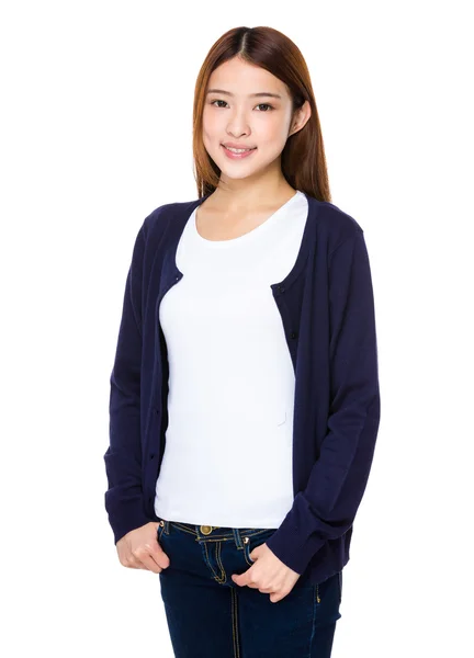 Asian young beautiful woman — Stock Photo, Image