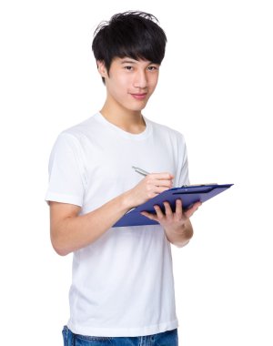 Asya adam beyaz t shirt