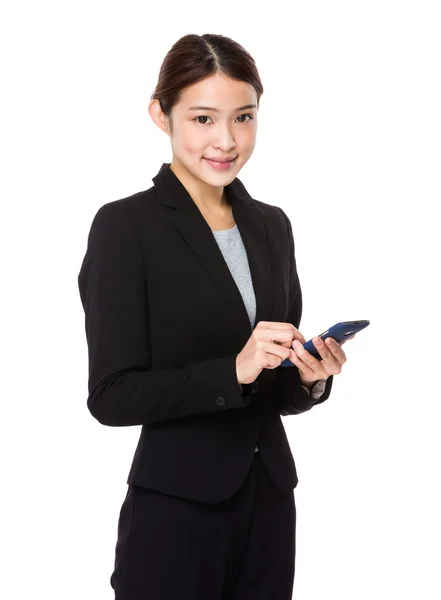 Mujer de negocios asiática en traje de negocios —  Fotos de Stock