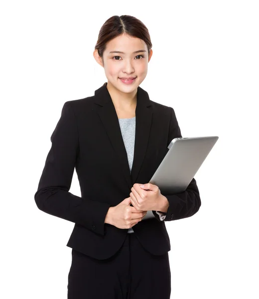 Asian businesswoman in business suit — Stock Photo, Image