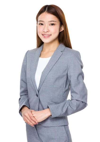 Asian businesswoman in business suit — Stock Photo, Image