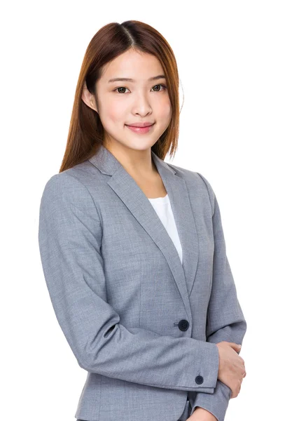 Asian businesswoman in business suit — Stock Photo, Image