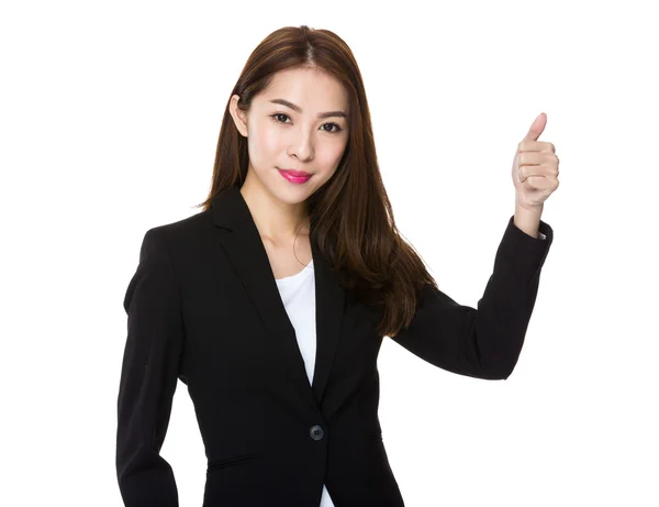 Asiatique femme d'affaires en costume d'affaires — Photo