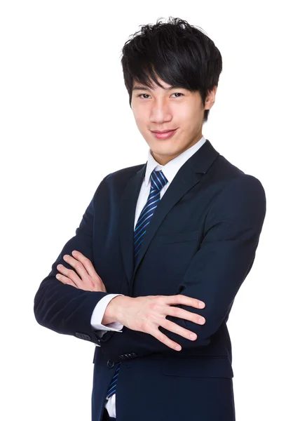 ビジネス スーツでアジア系のビジネスマン — ストック写真