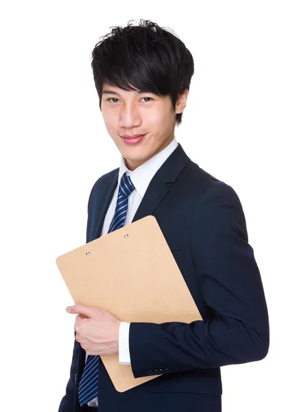 Asiatischer Geschäftsmann im Business-Anzug — Stockfoto