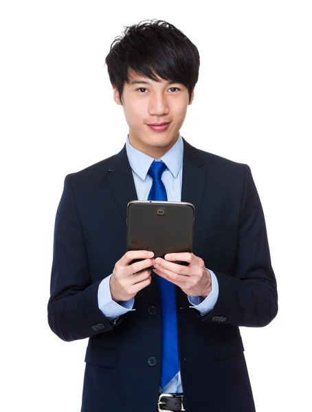 Asian businessman in business suit — Stock Photo, Image