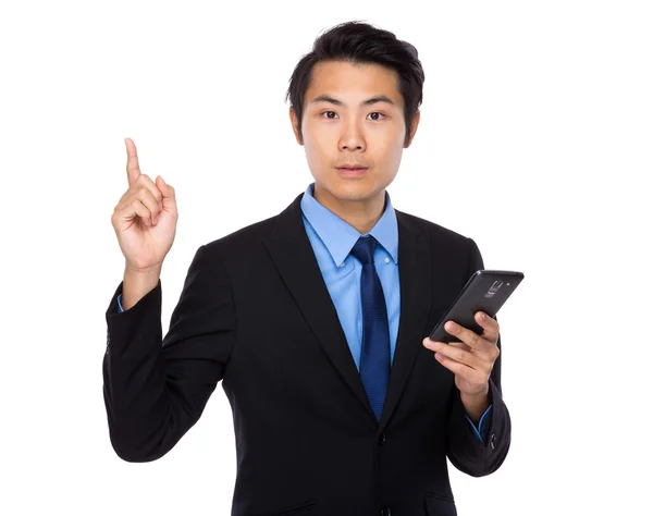 Asiatische schöne Geschäftsmann in Business-Anzug — Stockfoto
