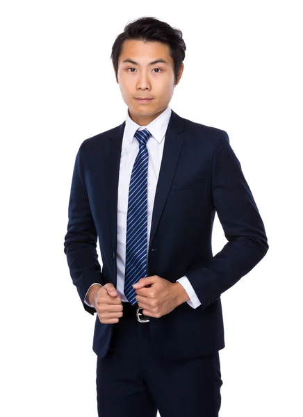 Asiatische schöne Geschäftsmann in Business-Anzug — Stockfoto